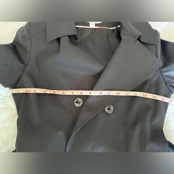 VIA SPIGA Navy Trench Coat in XS - Picture 12 of 13